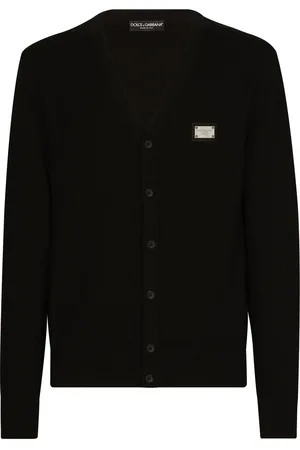 Dolce & Gabbana Logo-tag cashmere-wool cardigan