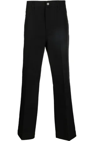 VALENTINO GARAVANI Wide-leg tonal-stitch trousers