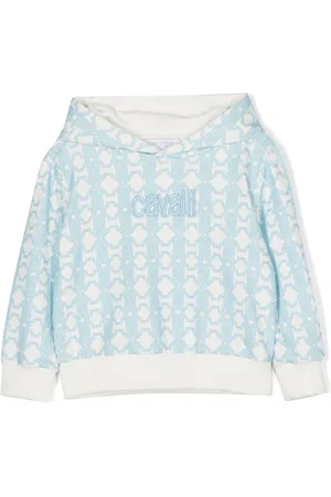 Roberto Cavalli Monogram-print hoodie