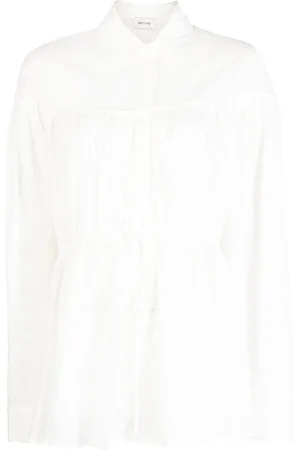 MATTEAU Women Tunics - Embroidered drawstring tunic