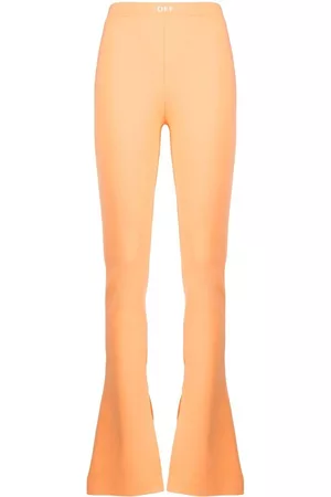 OFF-WHITE Sleek flared trousers