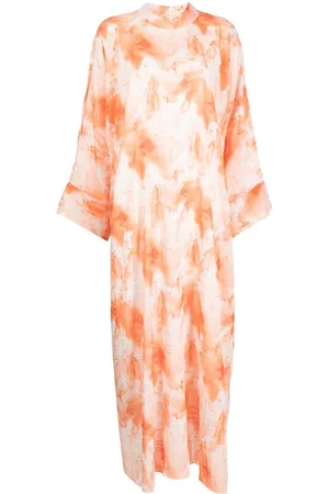 Bambah Gardenia printed kaftan-style dress
