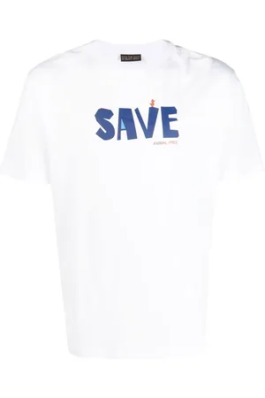 save the duck Men Short Sleeve - Logo-print T-shirt