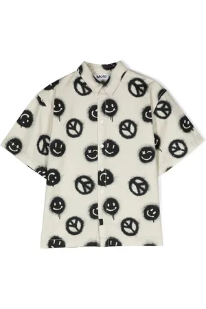 Molo Printed short-sleeve shirt