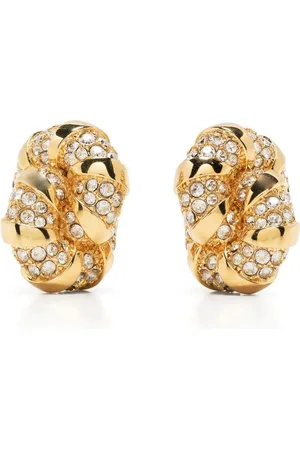 Lanvin Mélodie crystal-embellished earrings