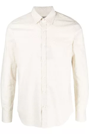 CANALI Plain button-down shirt