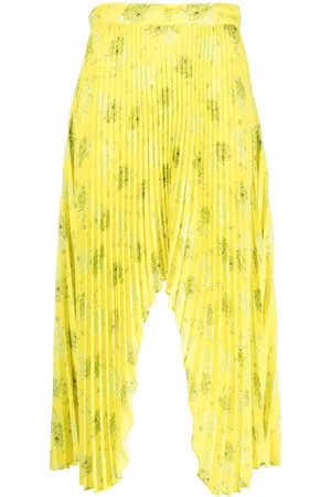 Rokh Arch pleated midi skirt