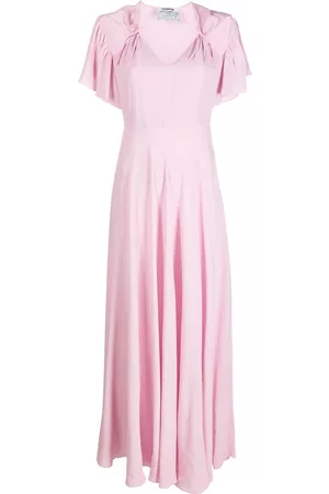 VIVETTA Ruched cut-out maxi dress