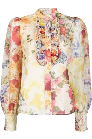 ZIMMERMANN Wonderland floral-print blouse