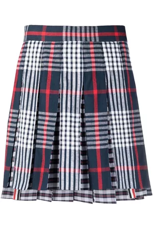 Thom Browne Pleated asymmetrical skirt