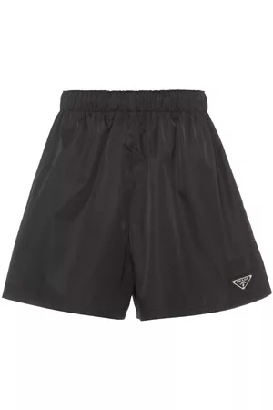 Prada Re-Nylon triangle-logo shorts