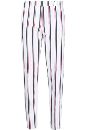 Scotch&Soda Lowry stripe-print tapered trousers