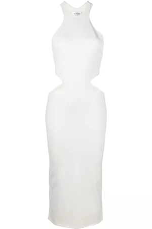 There Was One Cut-out knitted midi dress