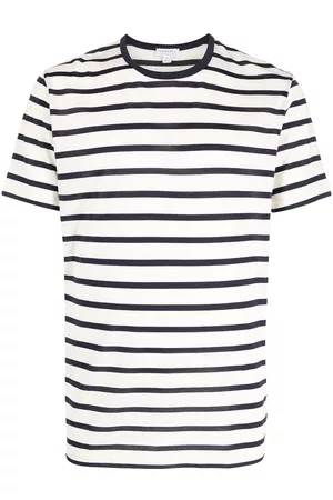 Sunspel Striped crew-neck T-shirt