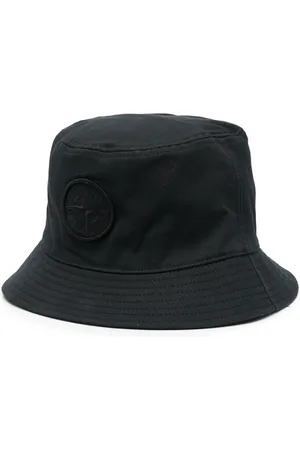 Stone Island Tonal embroidered-logo bucket hat