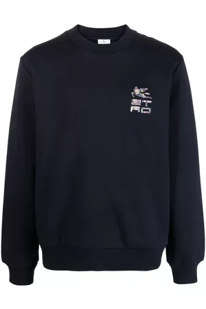 Etro Logo-print cotton sweater