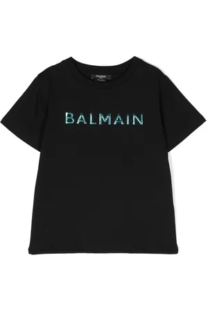 Balmain Raised-logo cotton T-shirt