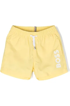 HUGO BOSS Logo-print swim shorts