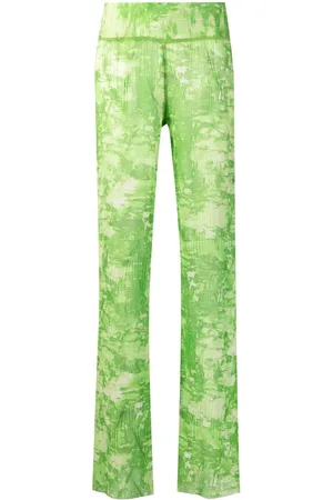 HENRIK VIBSKOV Sway mesh plissé trousers