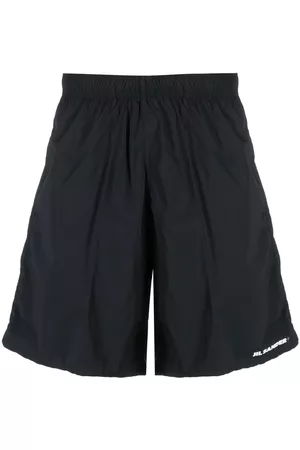 Jil Sander Embroidered-logo swim shorts
