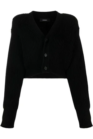 WARDROBE.NYC Cropped knitted cardigan