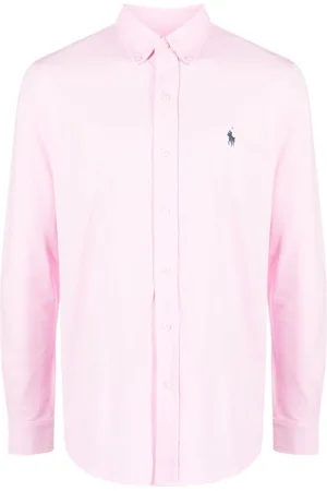 Ralph Lauren Embroidered-logo long-sleeve shirt
