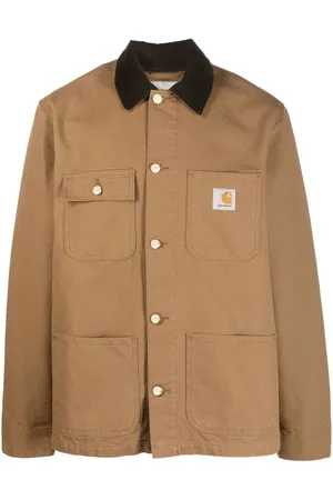 Carhartt Michigan organic cotton single-breasted coat