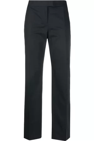 Serafini High-waisted straight-leg trousers