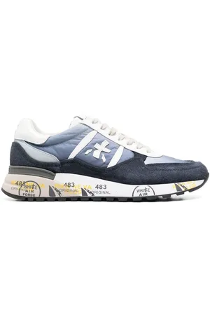 Premiata Graphic-print lace-up sneakers