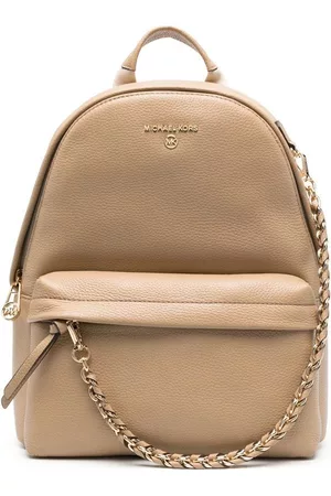Leather backpack Michael Kors Beige in Leather  24968010