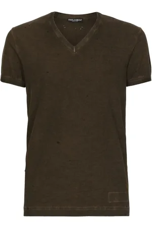 Dolce & Gabbana Punched-holes cotton T-shirt