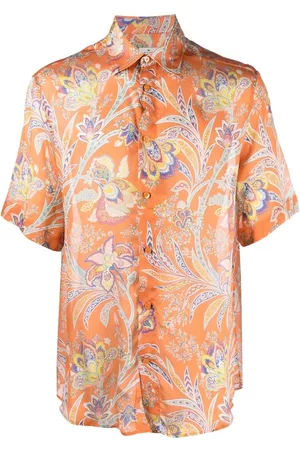 Etro Paisley-print silk shirt