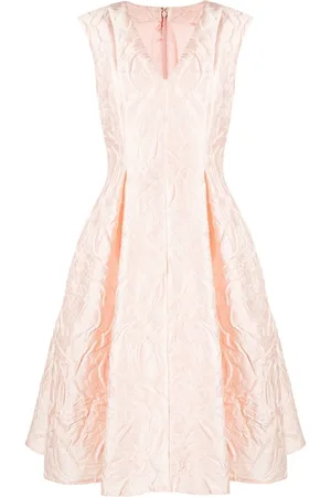 TALBOT RUNHOF Jacquard A-line dress