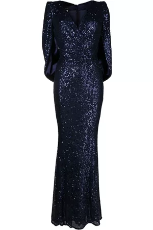 TALBOT RUNHOF Sequin-embellished gown