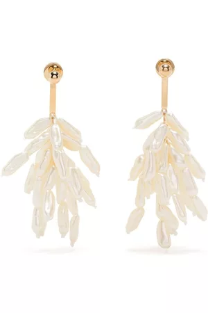 REJINA PYO Reverse Pom Pom earrings