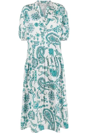 Woolrich Paisley-print cotton dress