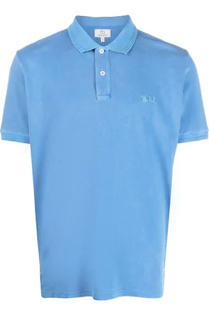 Woolrich Embroidered-logo short-sleeved polo shirt