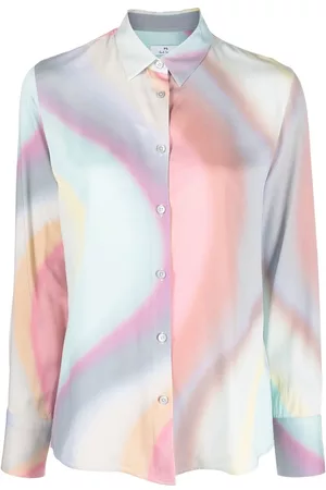 Paul Smith Abstract-print long-sleeved shirt