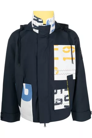 Paul & Shark Sail the City Save the Sea patchwork jacket