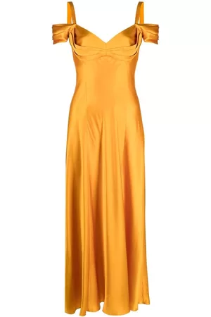 Alberta Ferretti Draped silk dress