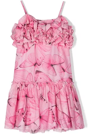 MISS BLUMARINE Graphic-print dress