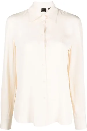 Pinko Logo-print long-sleeve shirt