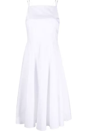 THEORY Double-spaghetti-strap midi dress