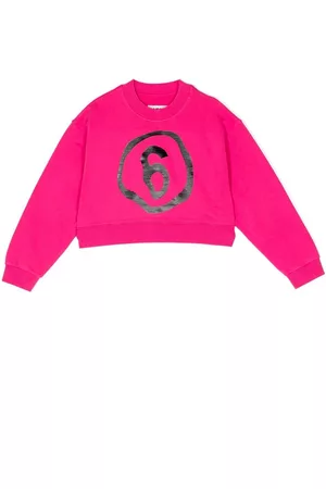 Maison Margiela Logo-print cotton sweatshirt