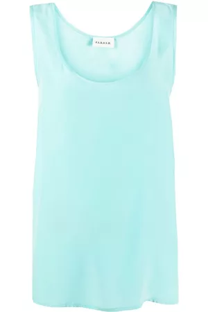 P.A.R.O.S.H. U-neck silk vest top