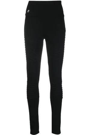 Philipp Plein Logo-plaque leggings