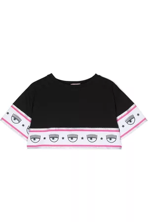 Chiara Ferragni Logo-detail cotton T-shirt