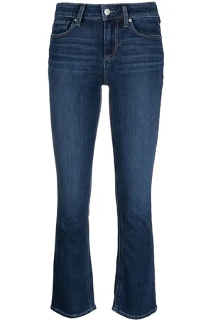 Paige Cropped flared jeans