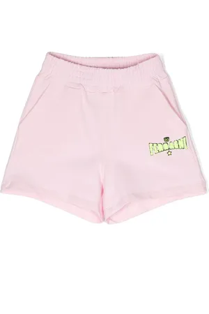 Chiara Ferragni Logo-embroidered track shorts