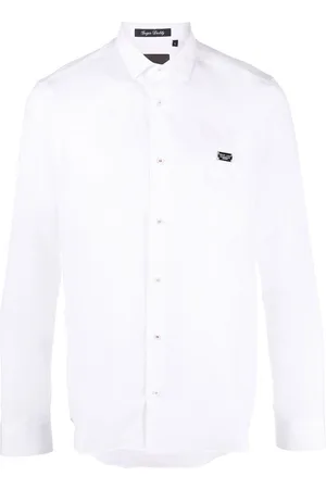 Philipp Plein Gothic Banner long-sleeve shirt